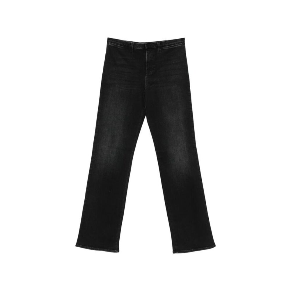Gucci Black Denim - Wide-Leg Jeans Women